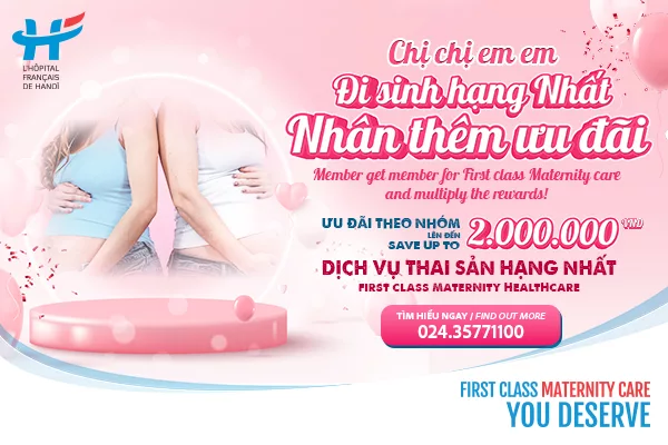 Mom Check – HFH Check, Ưu Đãi Tháng 3 Cực “Hot” Dành Cho Chương Trình Gom Nhóm Thai Sản
